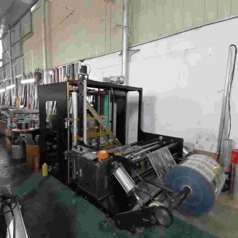 40KW Zipper Three Side Sealing Bag Making Machine 200 Bags Per Min